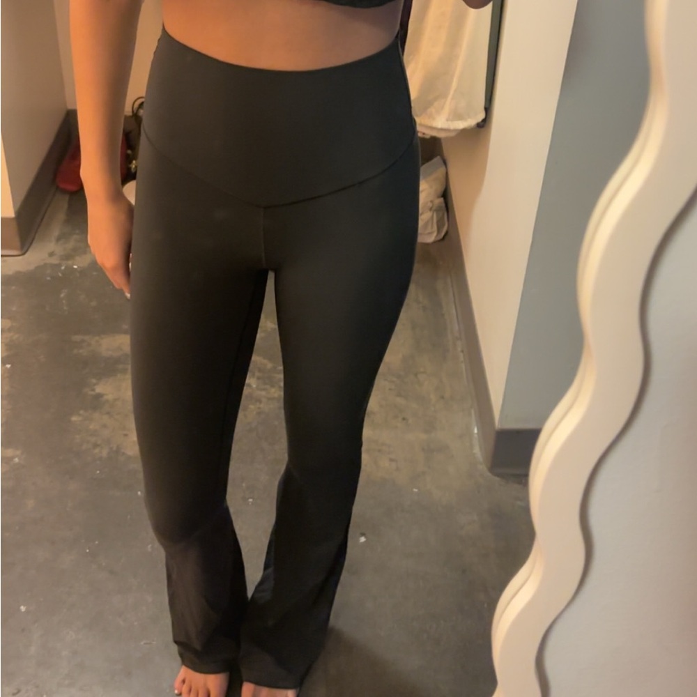 Gray Aerie Flare Leggings